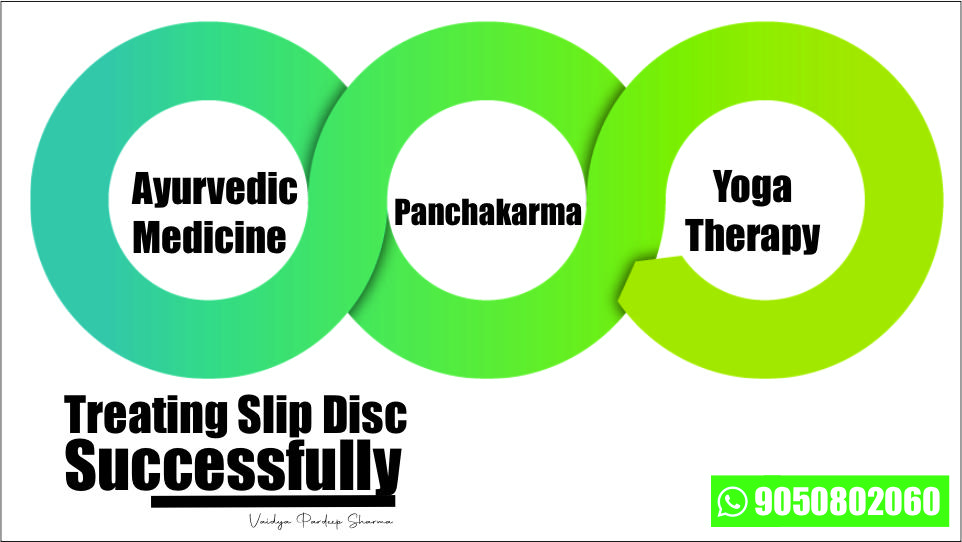 Slip disc treatment