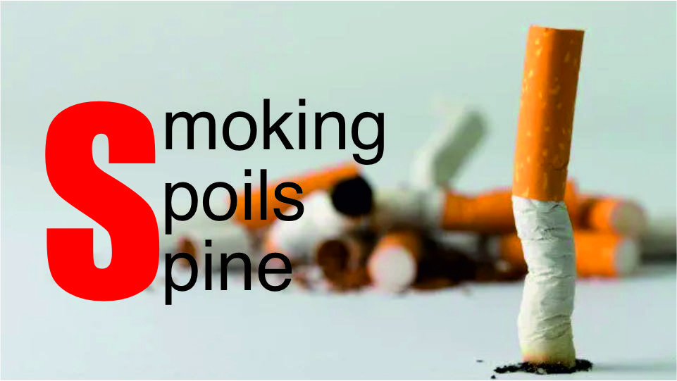 smoking impact on spine